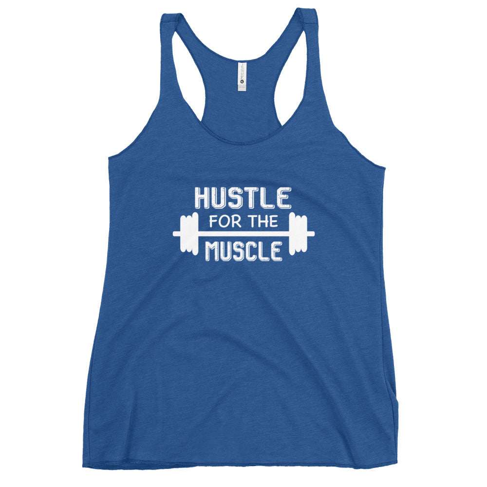 Women's Hustle Muscle Racerback Tank