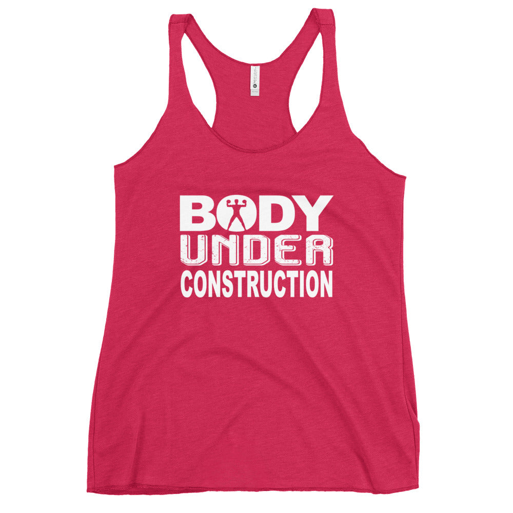 Women's Body Construction Racerback Tank