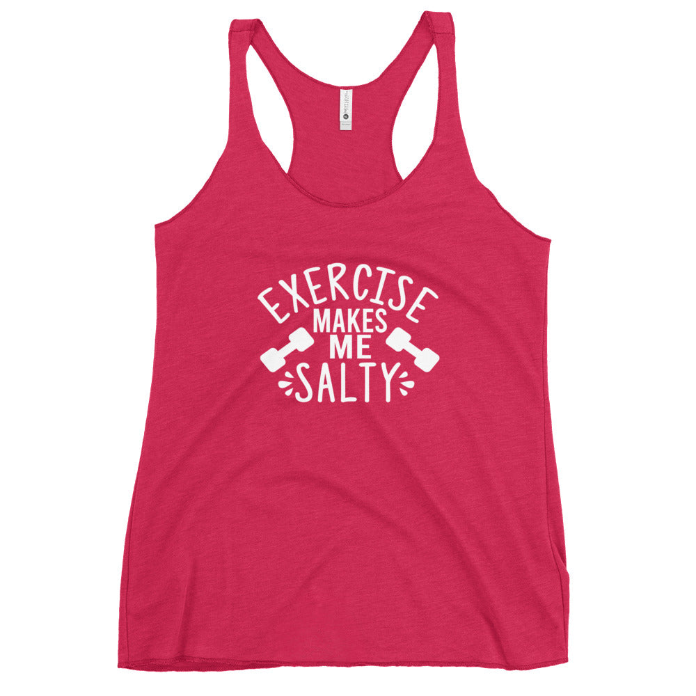 Women's Exercise Salty Racerback Tank