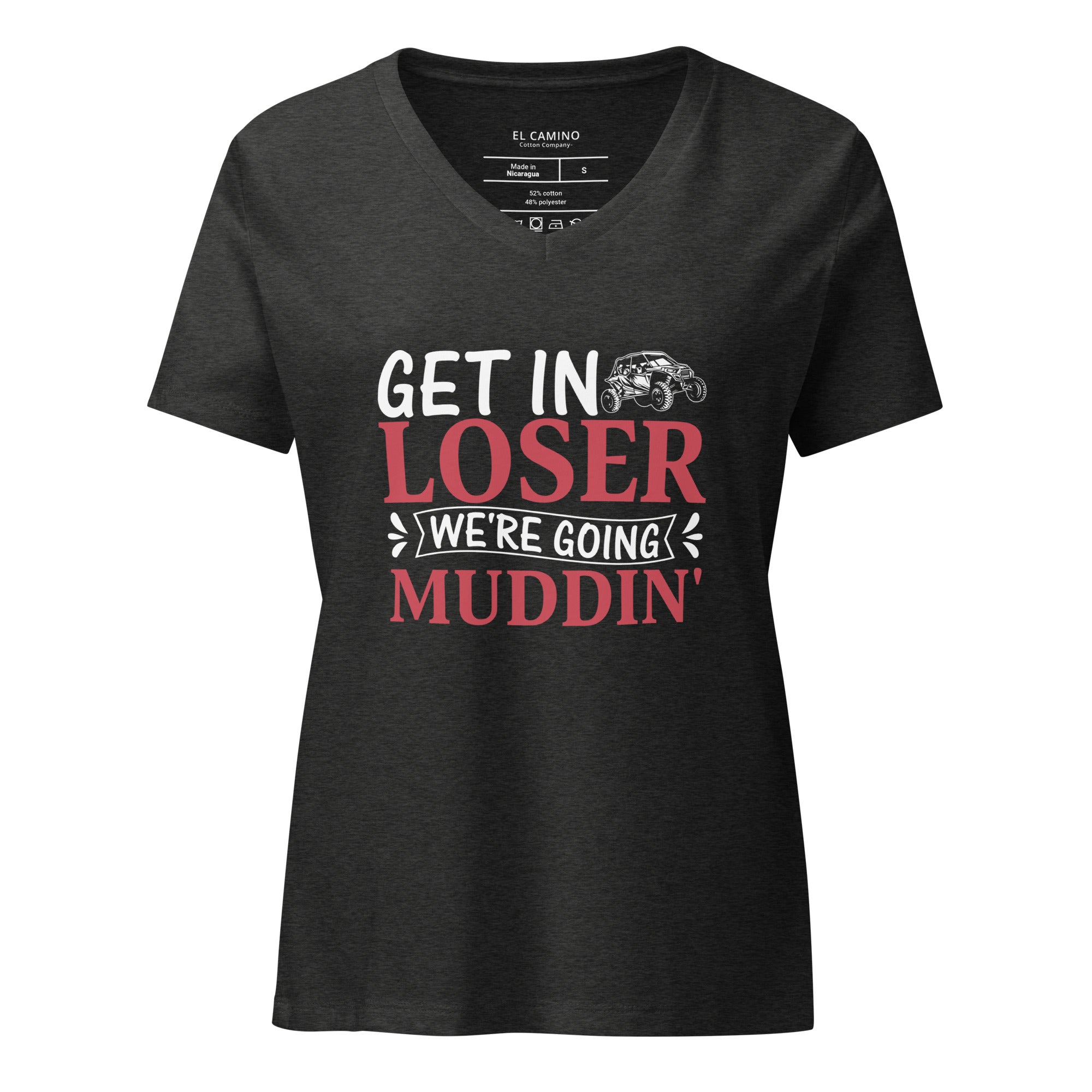Women’s Get In Loser V-Neck T-Shirt