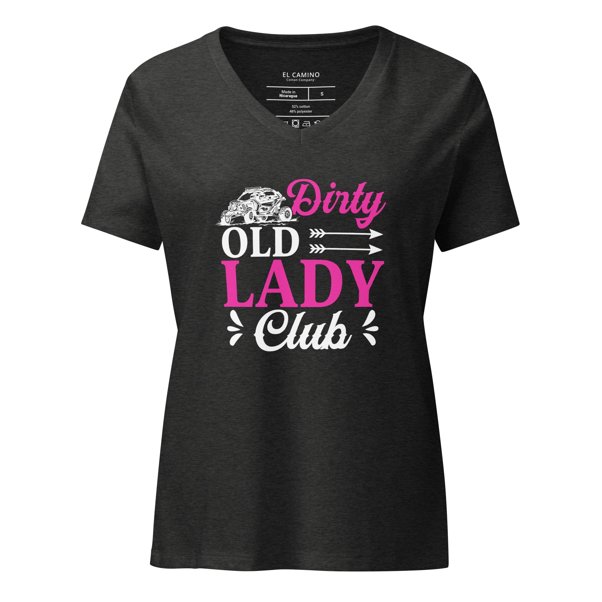Women’s Dirty Old Lady Club V-Neck T-Shirt