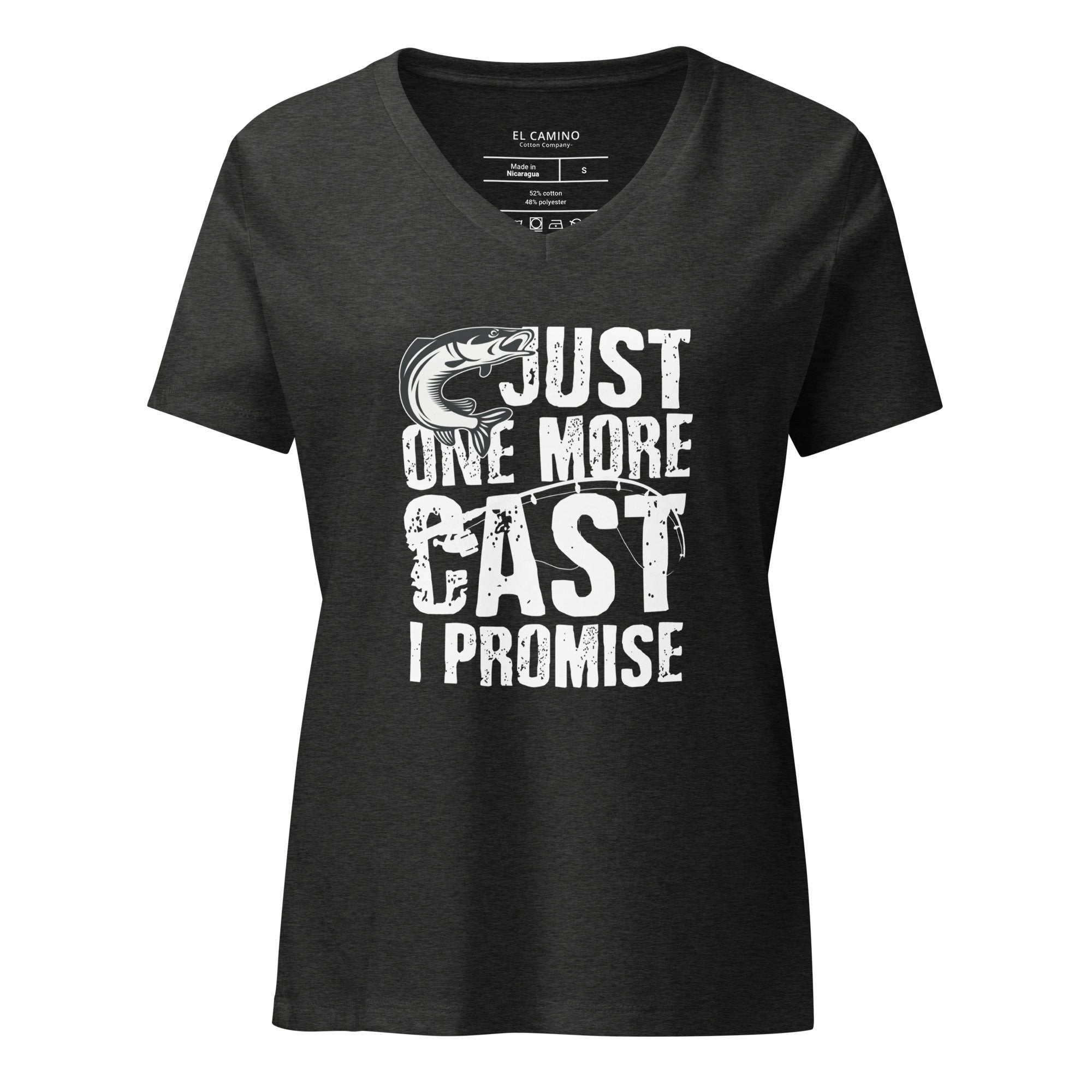 Women’s Just One More Cast V-Neck T-Shirt