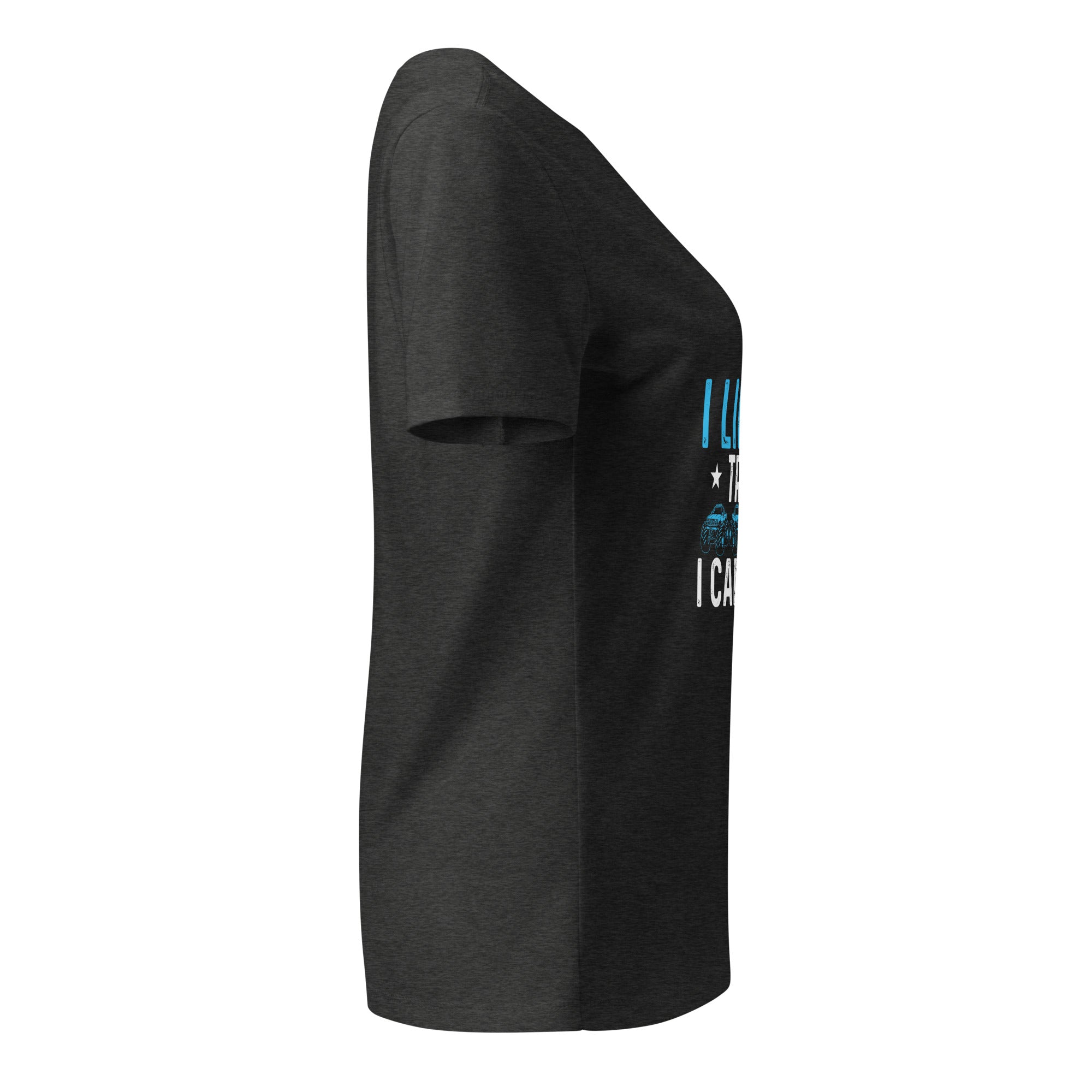 Women’s I Like Big Trucks V-Neck T-Shirt