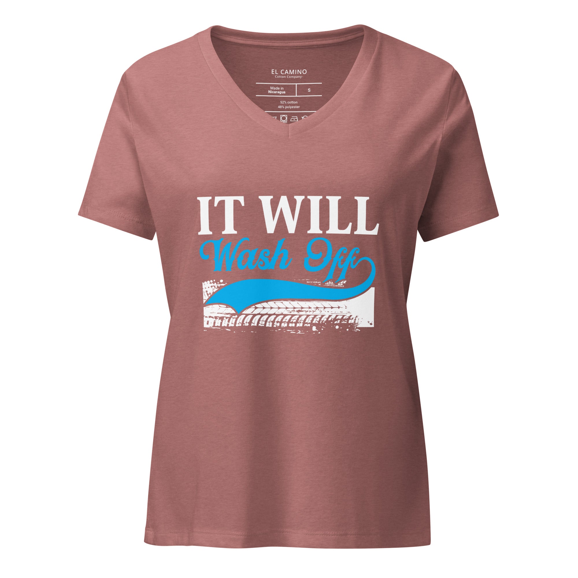 Women’s It Will Wash Off V-Neck T-Shirt