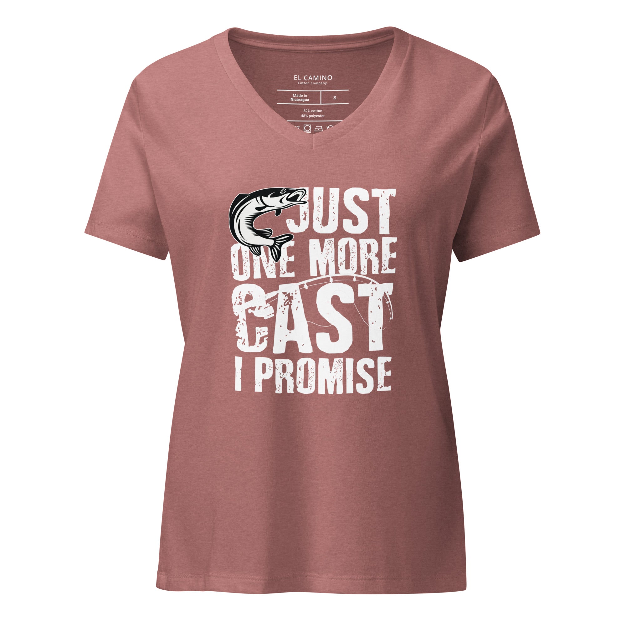 Women’s Just One More Cast V-Neck T-Shirt