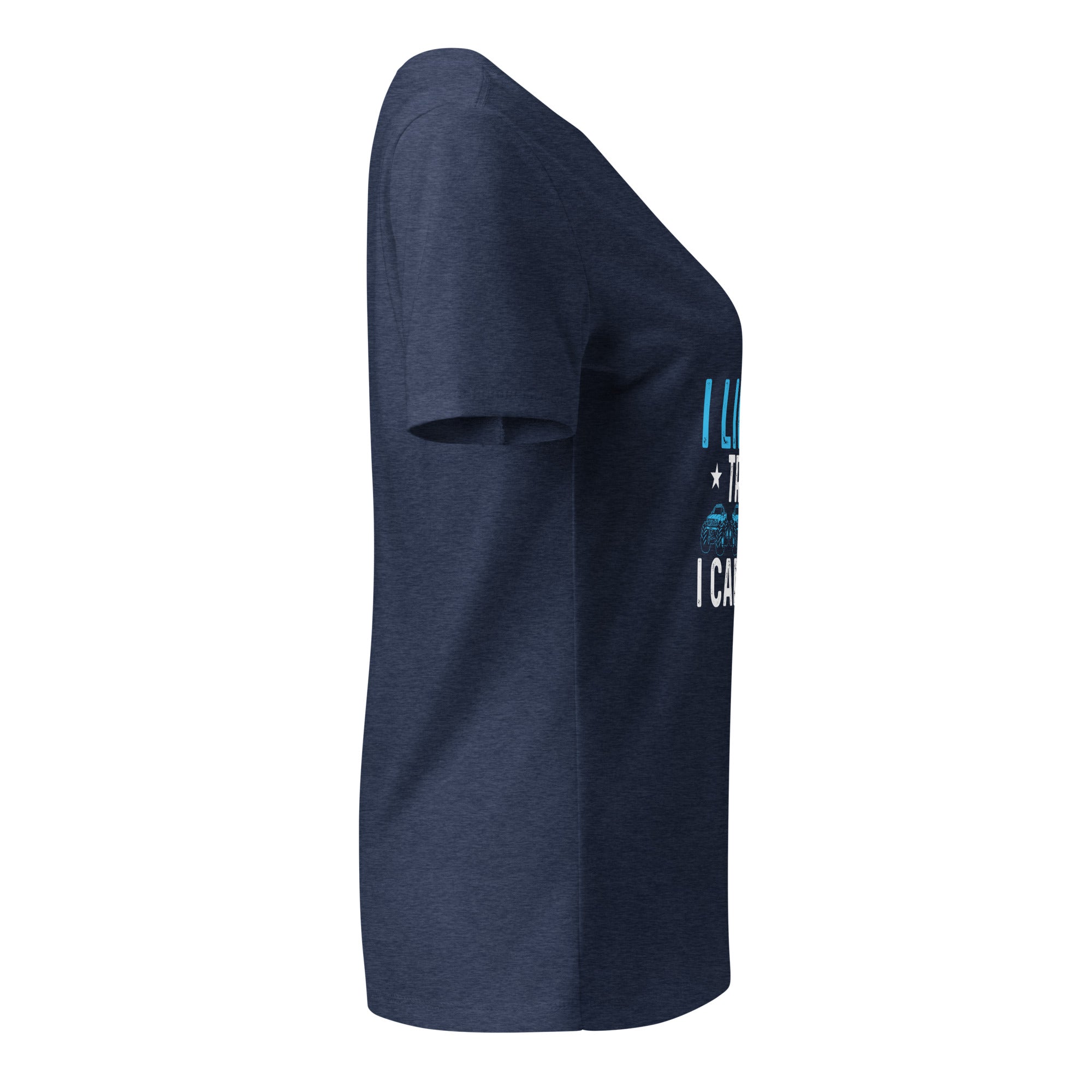 Women’s I Like Big Trucks V-Neck T-Shirt