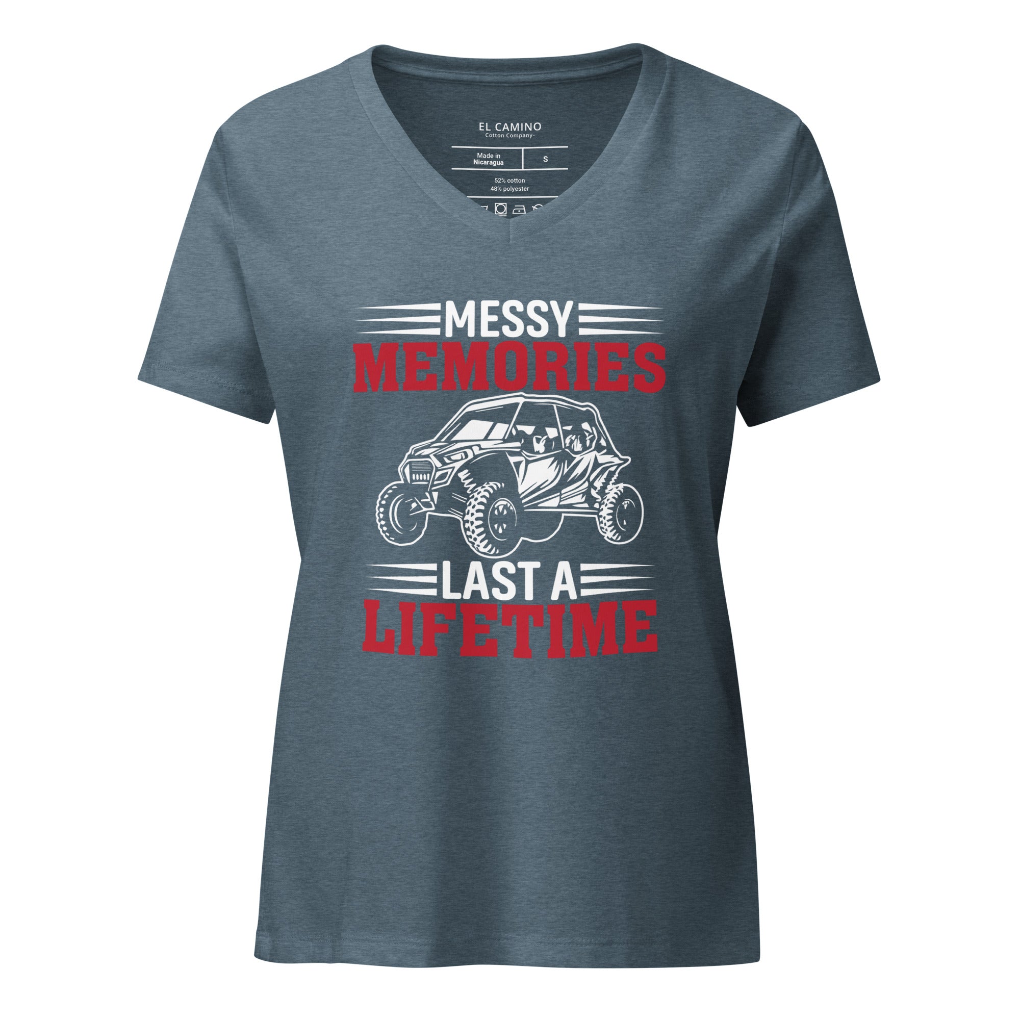Women’s Messy Memories V-Neck T-Shirt
