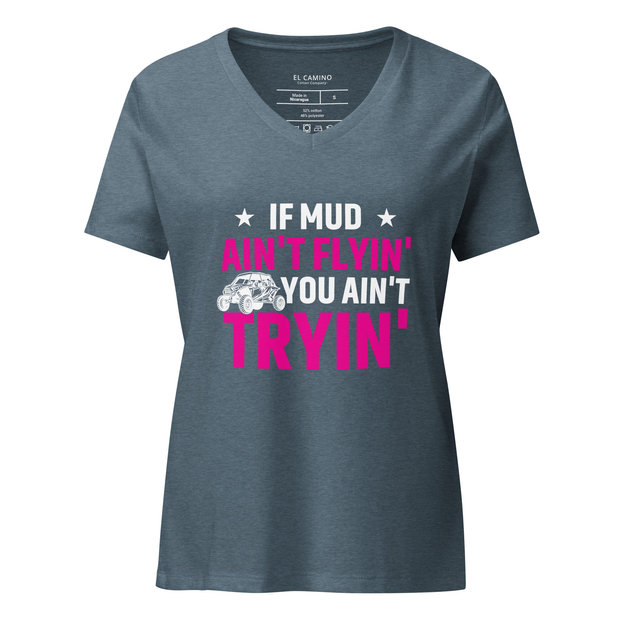 Women’s If Mud Ain't Flyin V-Neck T-Shirt
