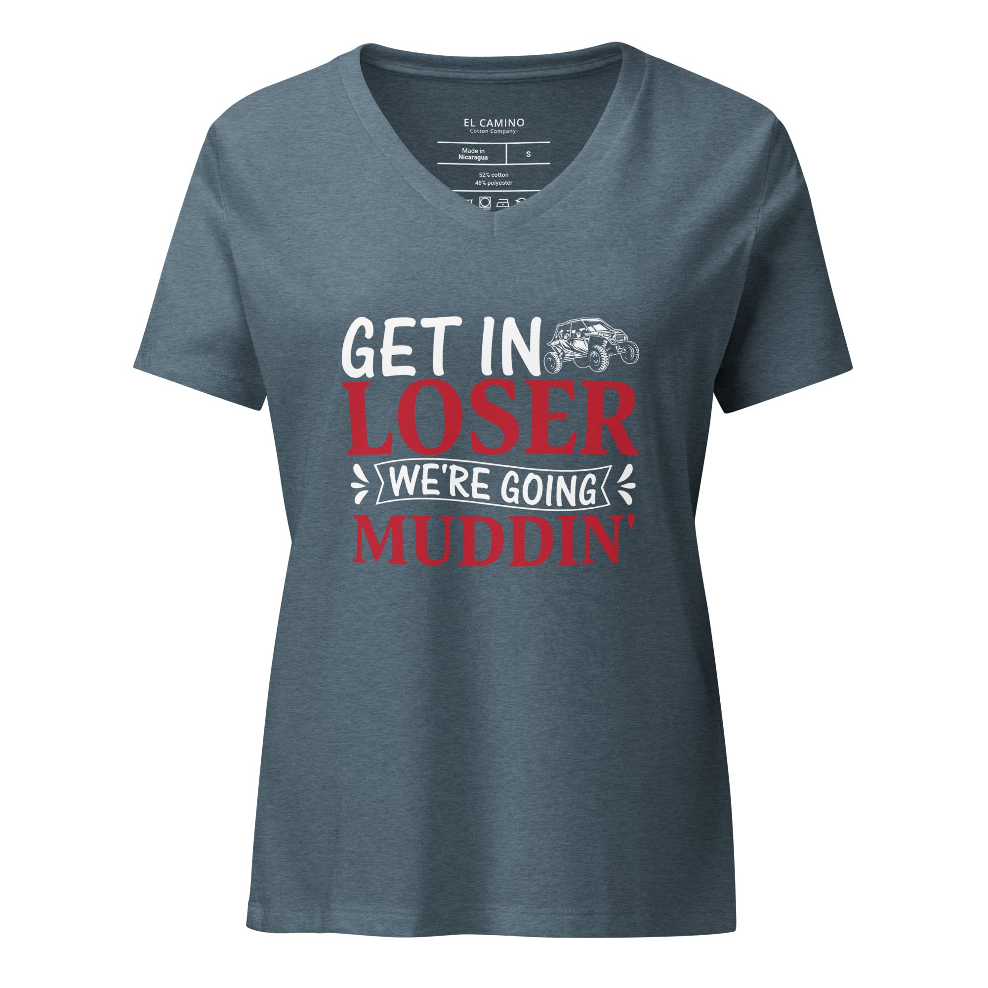 Women’s Get In Loser V-Neck T-Shirt