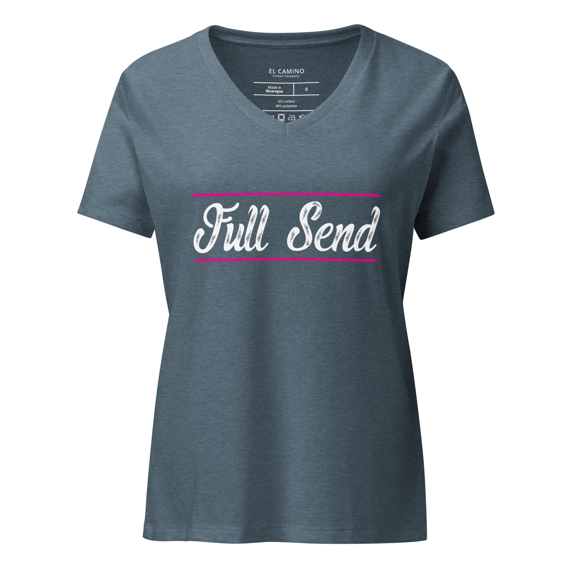 Women’s Full Send V-Neck T-Shirt