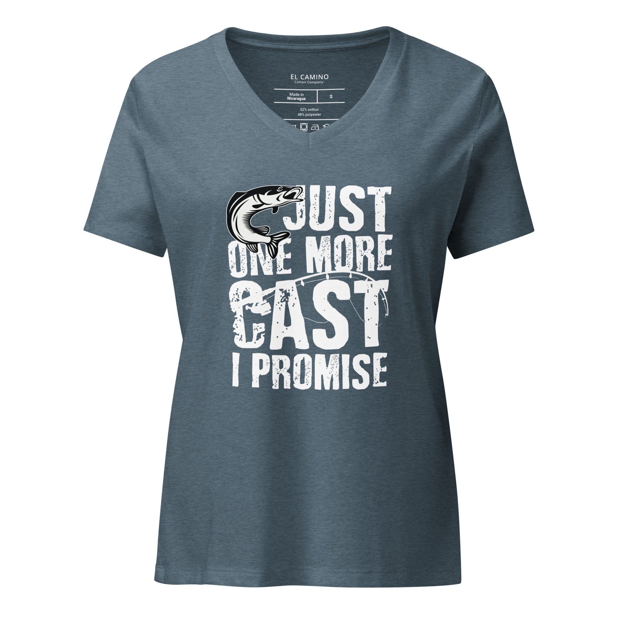 Women’s Just One More Cast V-Neck T-Shirt