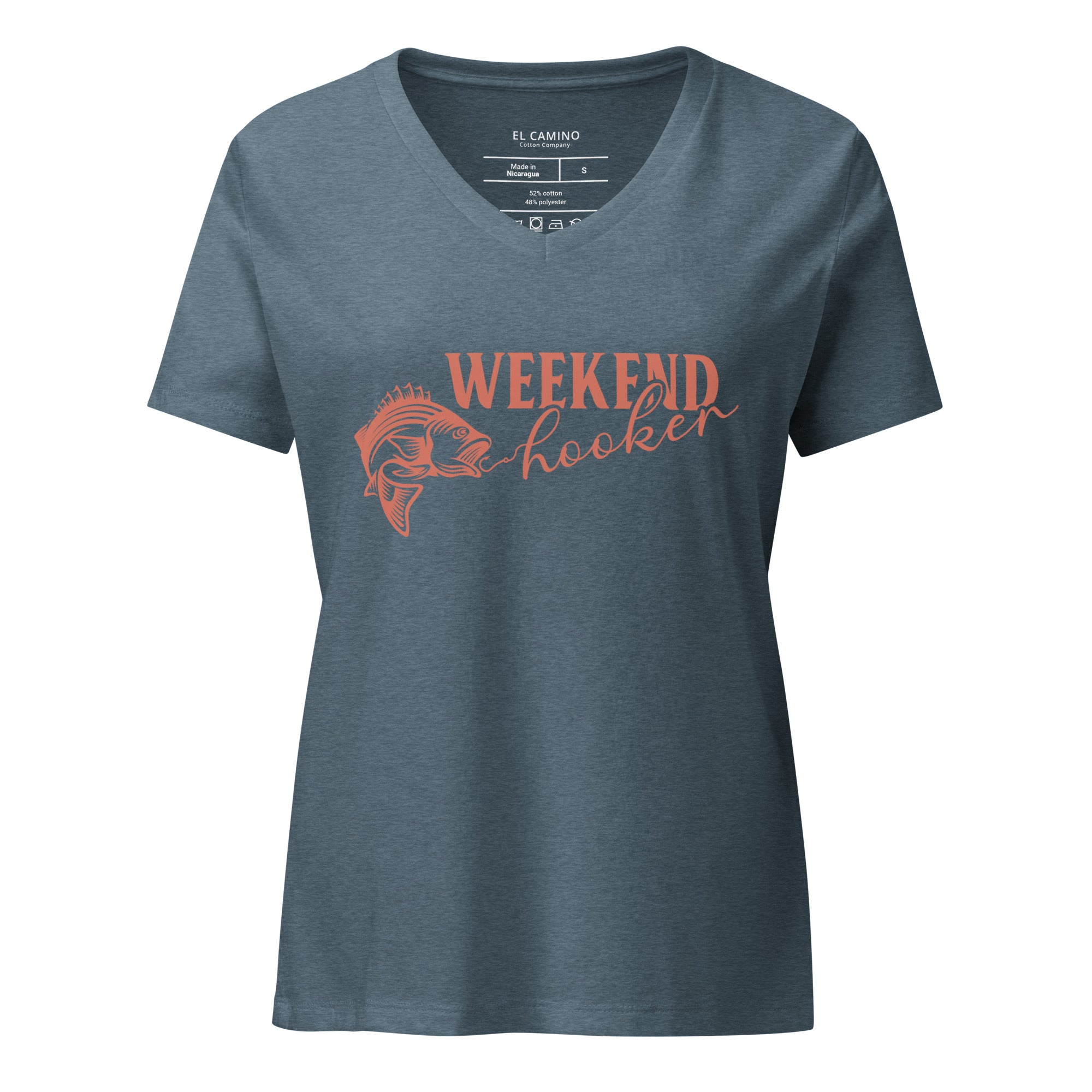 Women’s Weekend Hooker V-Neck T-Shirt