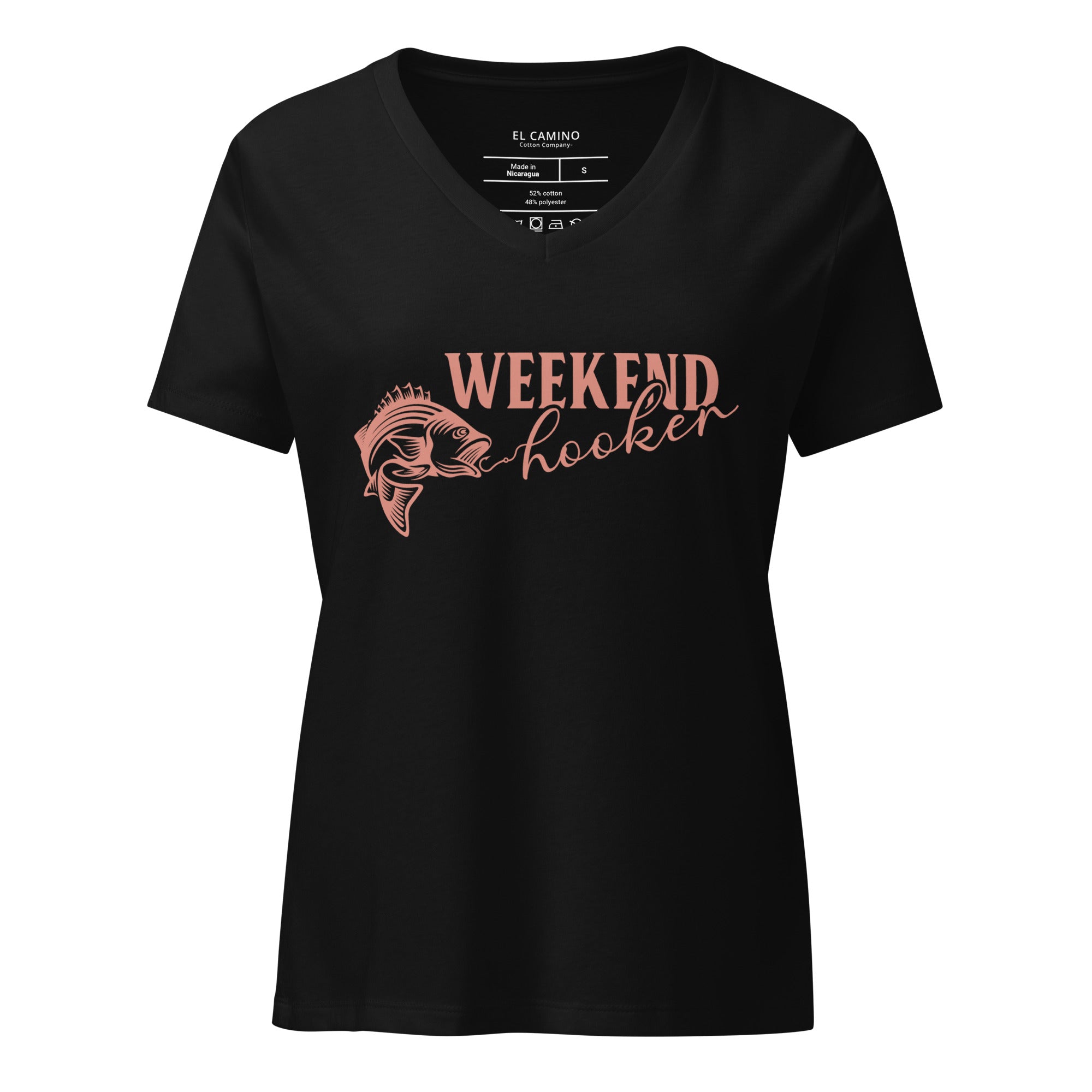 Women’s Weekend Hooker V-Neck T-Shirt