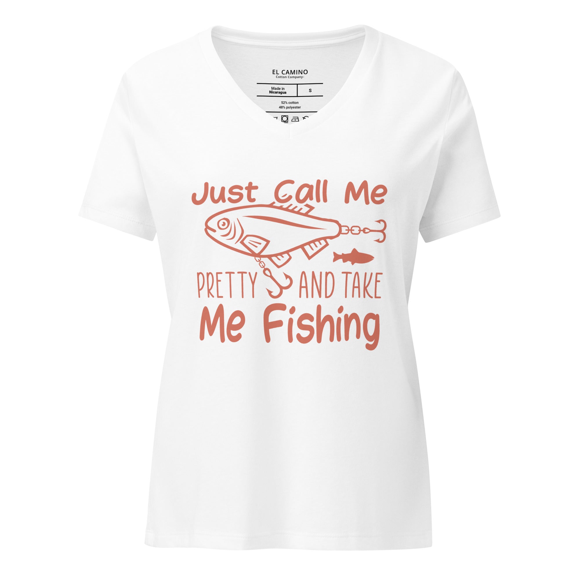 Women’s Just Call Me Pretty V-Neck T-Shirt