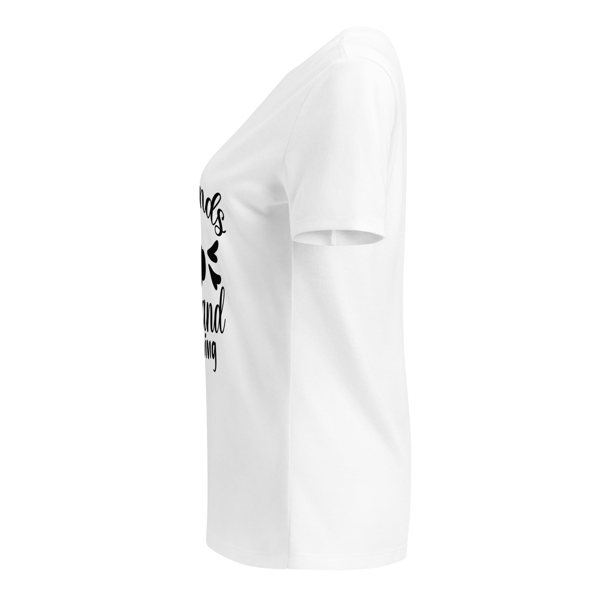 Women’s Weekend and Coffee V-Neck T-shirt