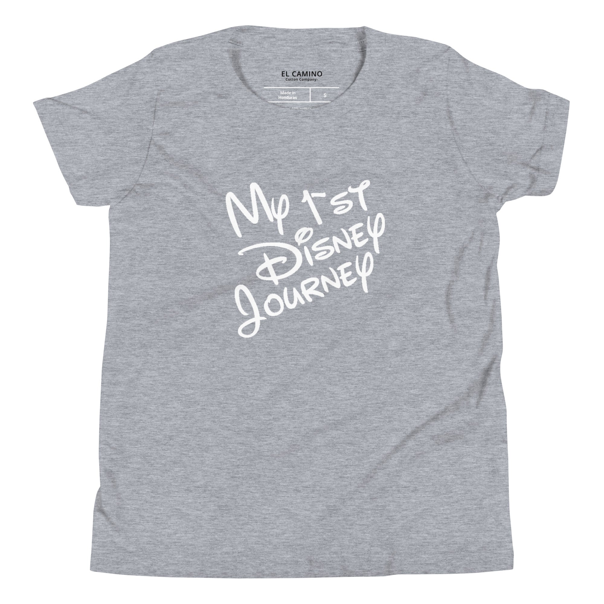 Girl's First Disney Journey T-Shirt (White Logo)