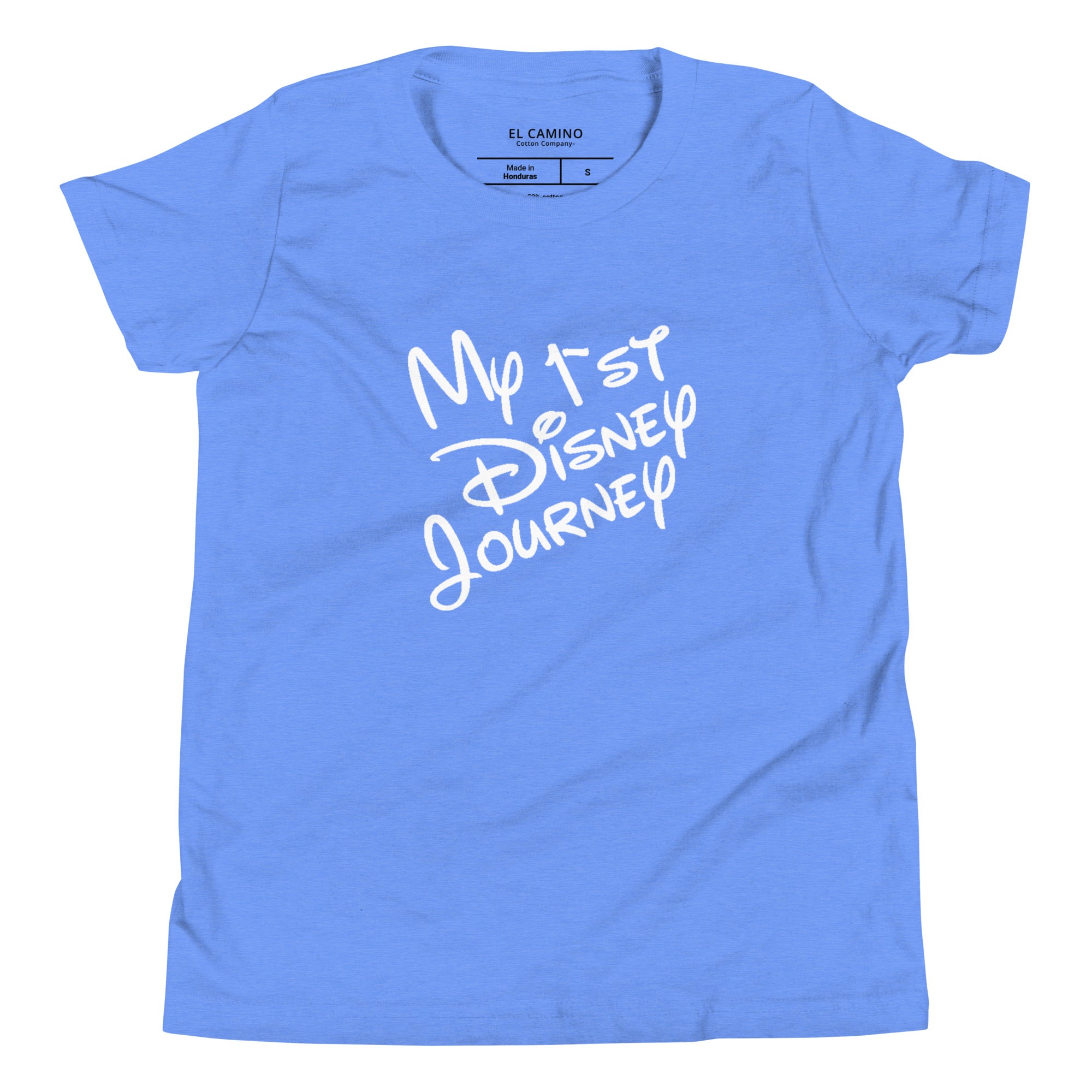 Girl's First Disney Journey T-Shirt (White Logo)
