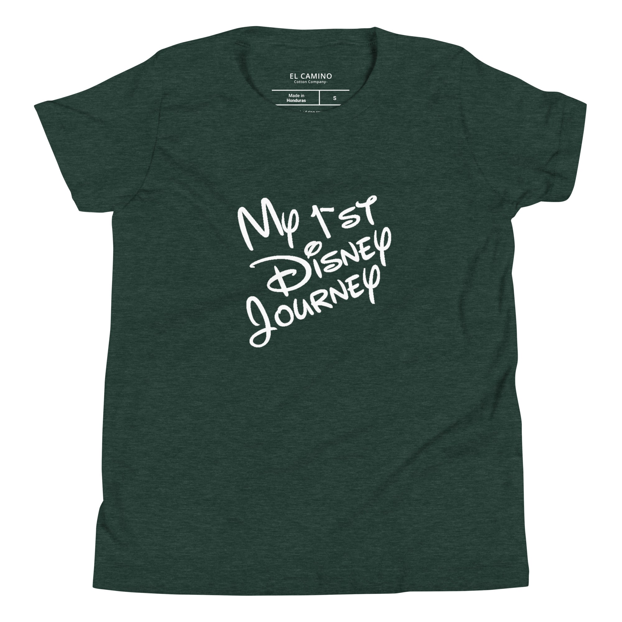 Boy's First Disney Journey T-Shirt (White Logo)