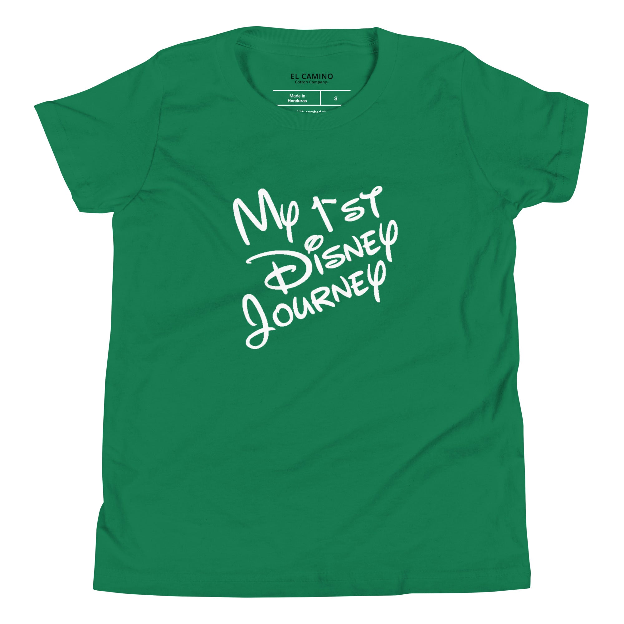 Girl's First Disney Journey T-Shirt (White Logo)