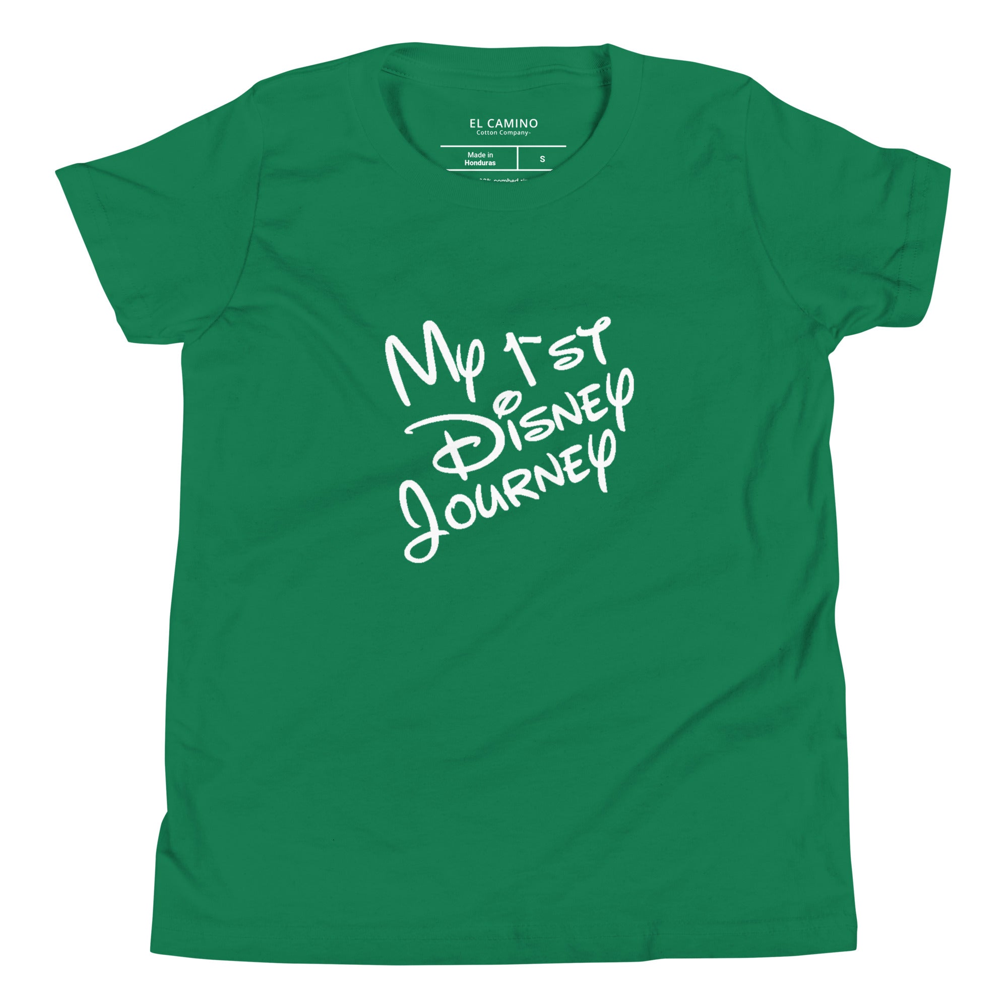 Boy's First Disney Journey T-Shirt (White Logo)