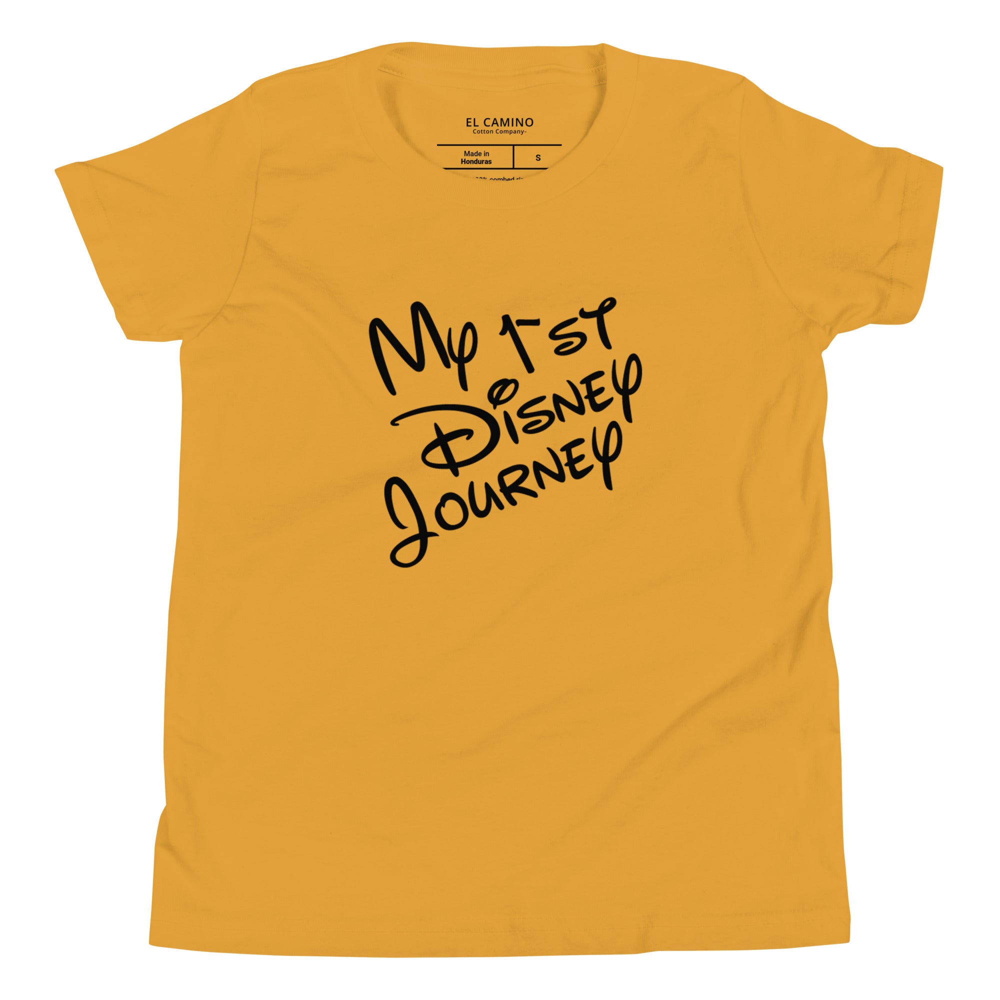 Boy's First Disney Journey T-Shirt (Black Logo)