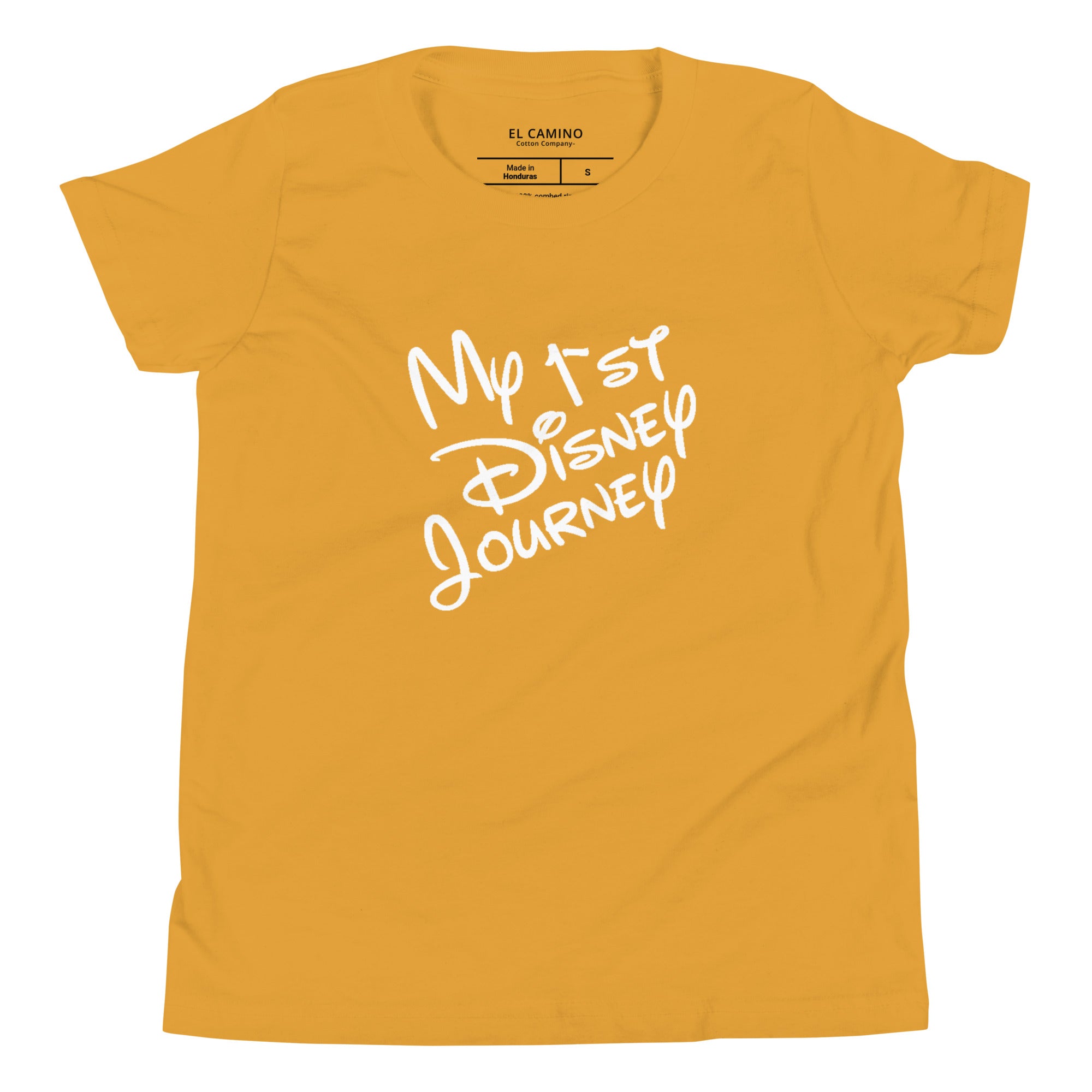 Girl's First Disney Journey T-Shirt (White Logo)
