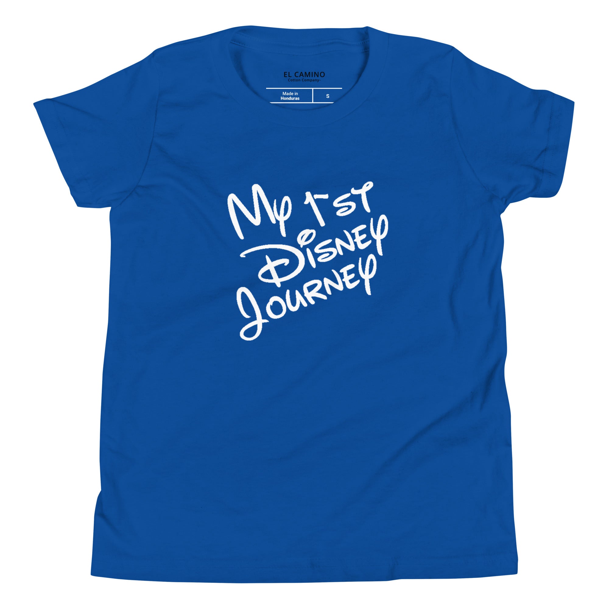 Girl's First Disney Journey T-Shirt (White Logo)