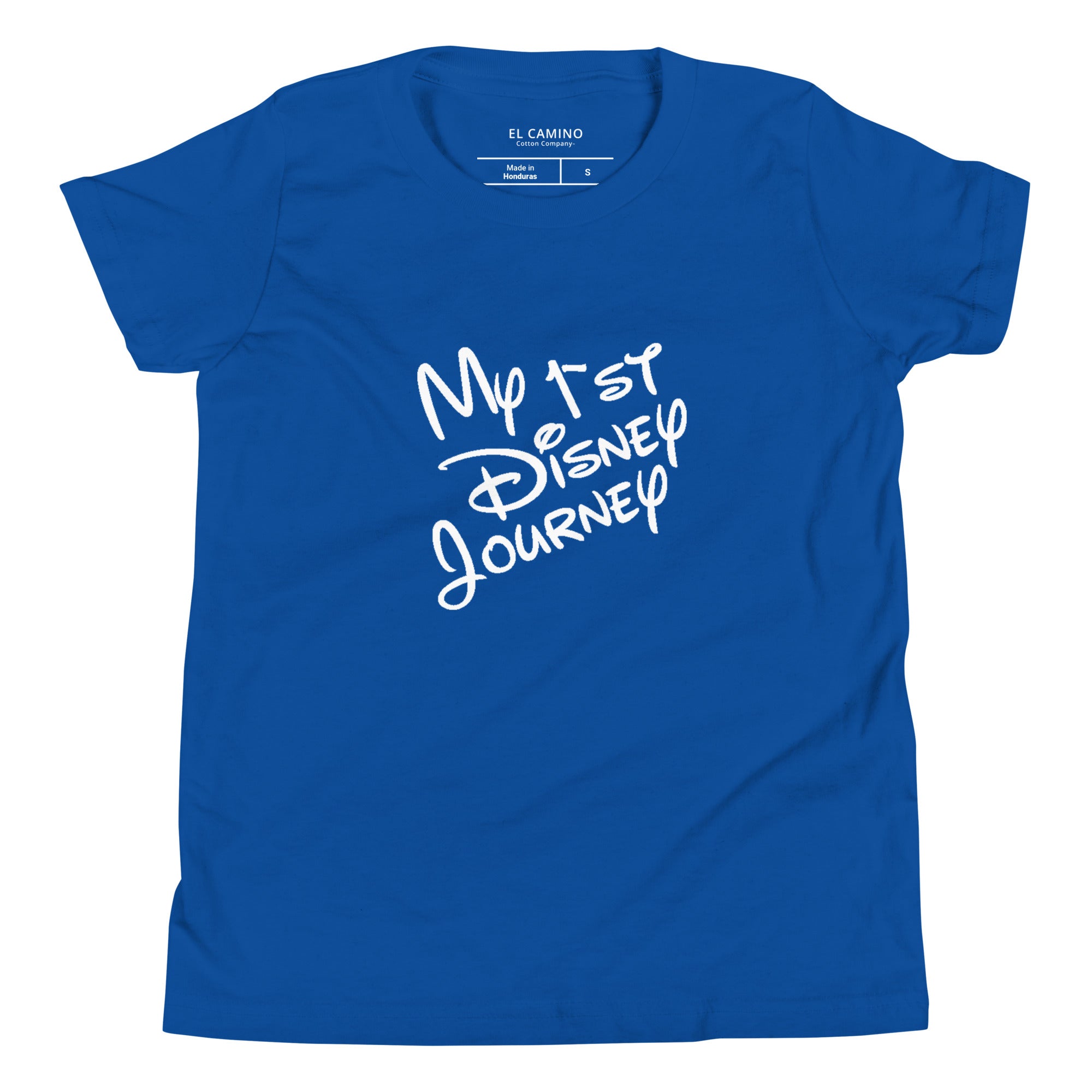 Boy's First Disney Journey T-Shirt (White Logo)